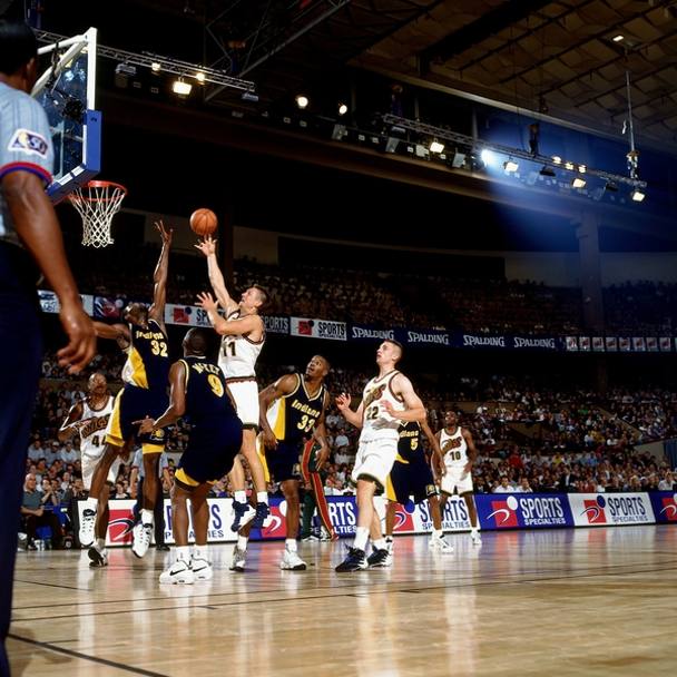 1996 Nba Europe Tour. Indiana Pacers vs Seattle Supersonics